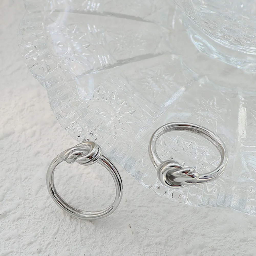 Titanium Steel Knot Ring - Image 3