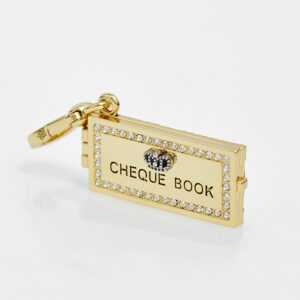 Crown Square Openable Enamel Letter Smiling Face