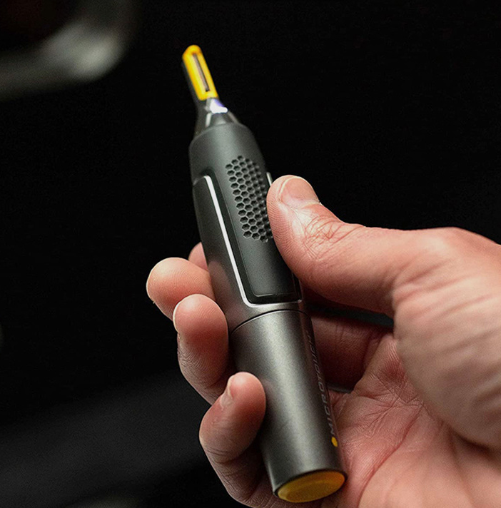 Electric nose hair eyebrow sideburns trimming and repairing device electric charging mini shaver shaving knife for men - Image 4