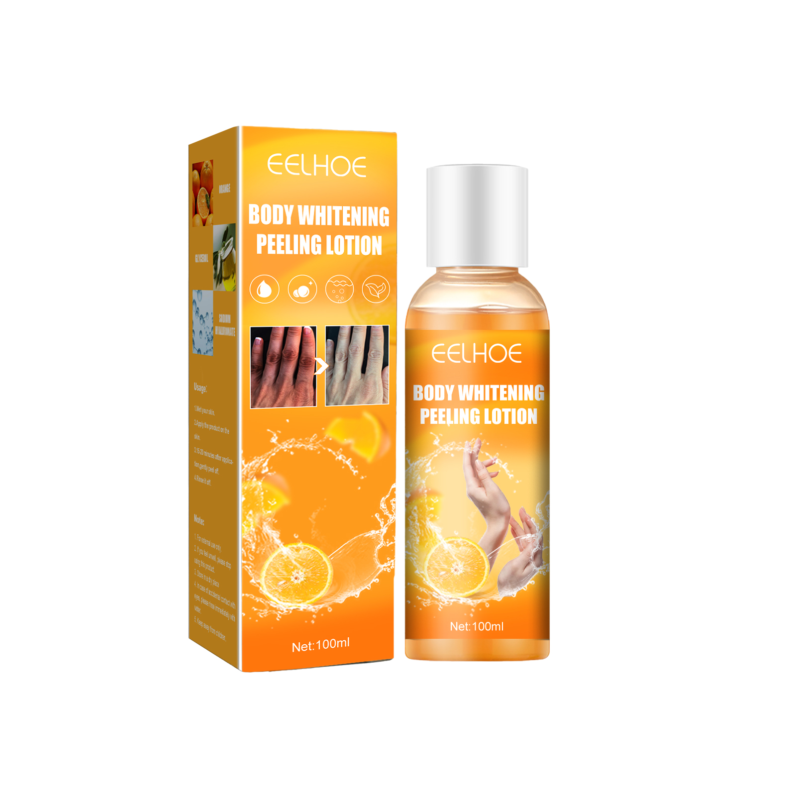 EELHOE Blackening Whitening Gel, Repair Hydrating Brightening Skin Melanin Removal Gel - Image 2