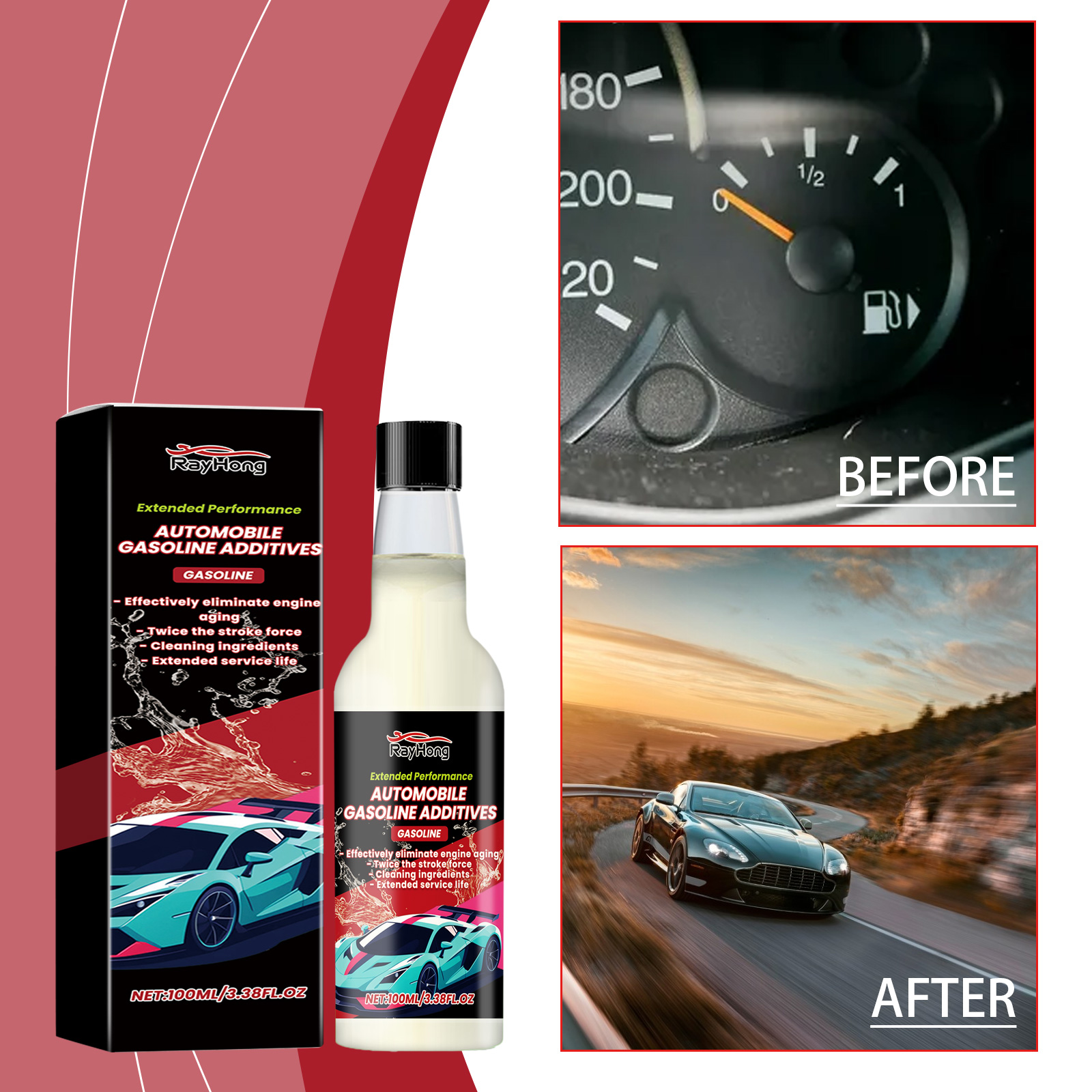 Rayhong Automotive Fuel Additives To Protect The Engine And Keep The Parts Wear System Clean - Image 2