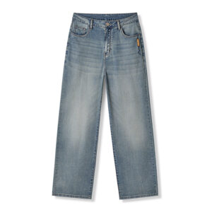 Men's Tencel Lyocell Jeans Style Loose Drape Straight Leg Pants