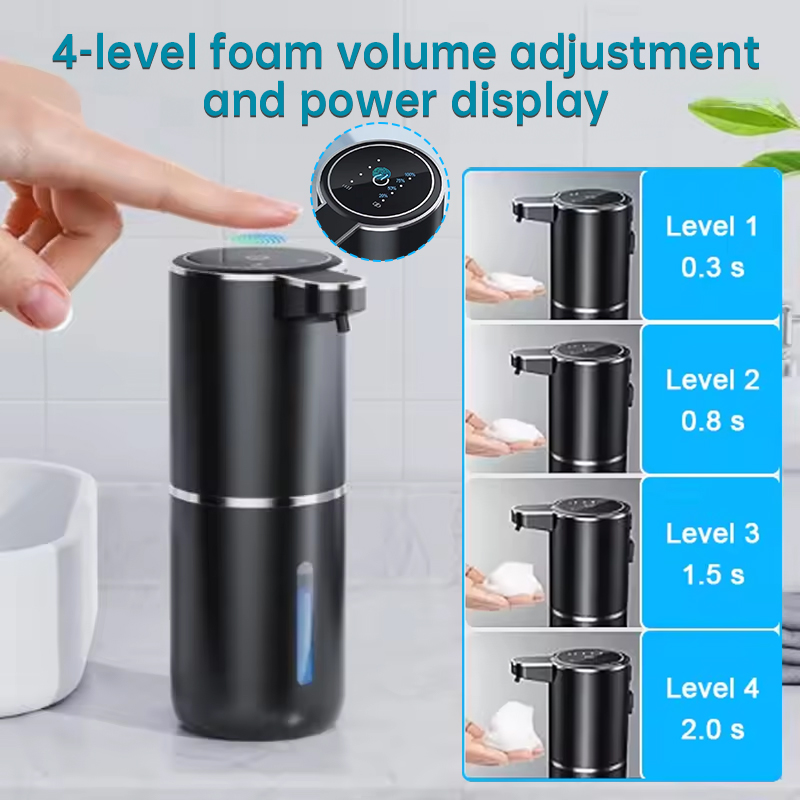 Touchless Sensor Soap Dispenser for Bathroom & Kitchen. Offers Foam and Liquid Modes. - Image 11