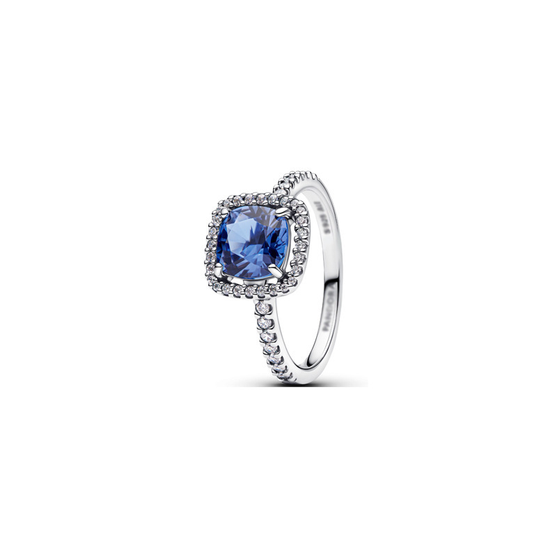 Panda Dora S925 Silver Ring with Pavé Set Sparkling Starlight Bow, Fashionable Elegant Women's Ring, Cuban Chain Pair Ring - Image 4