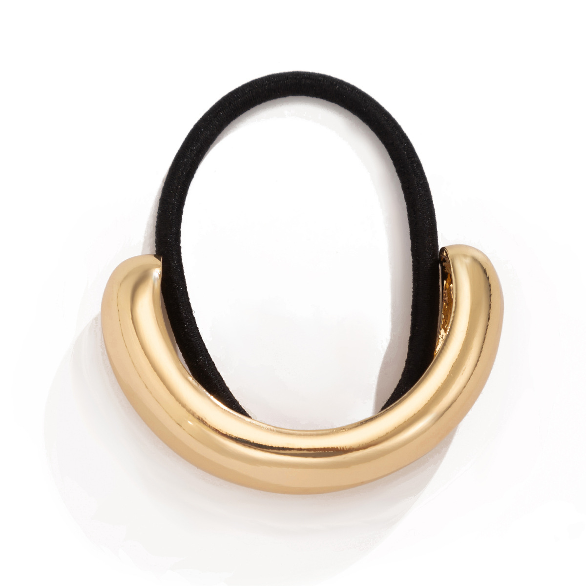 Retro double-layer curved elastic hair accessory Hairpin irregular temperament hair - Image 5