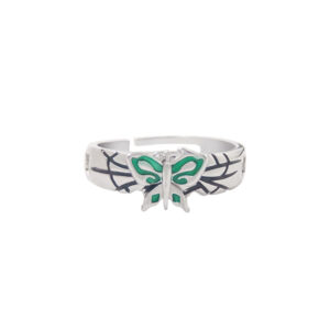Jojo Bizarre Adventure Stone Sea and Sky Strip Xu Lun Butterfly Ring COS Ring Jewelry