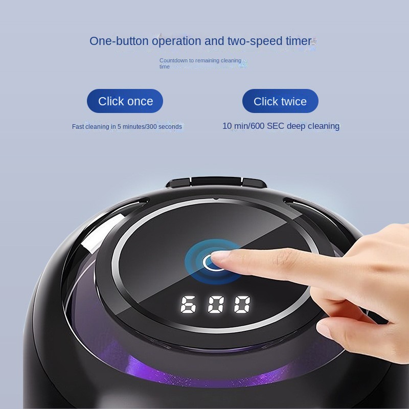 Ultrasonic Denture Cleaner Portable Retainer and Aligner Cleaning Device - Image 3