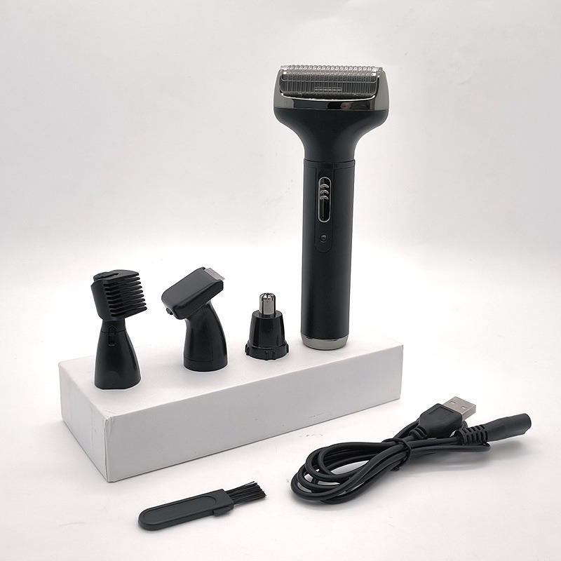 New Men's 4 in 1 Electric Razor Nose Hair Sideburns Knife Trimmer Eyebrow Grooming Set Compound - Image 5