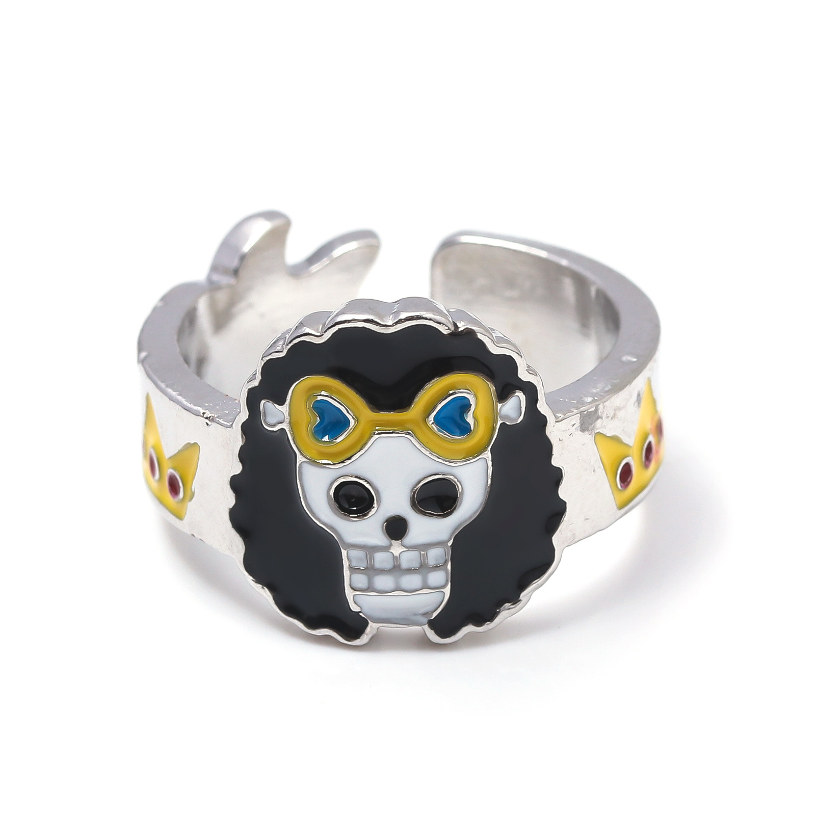 Anime Merchandise One Piece Straw Hat Pirates Ring - Luffy, Zoro, Sanji, Nami, Robin, Chopper Cosplay Finger Ring - Image 14