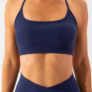 Tight fitting quick drying yoga clothes for training running beautiful back sports underwear for women
