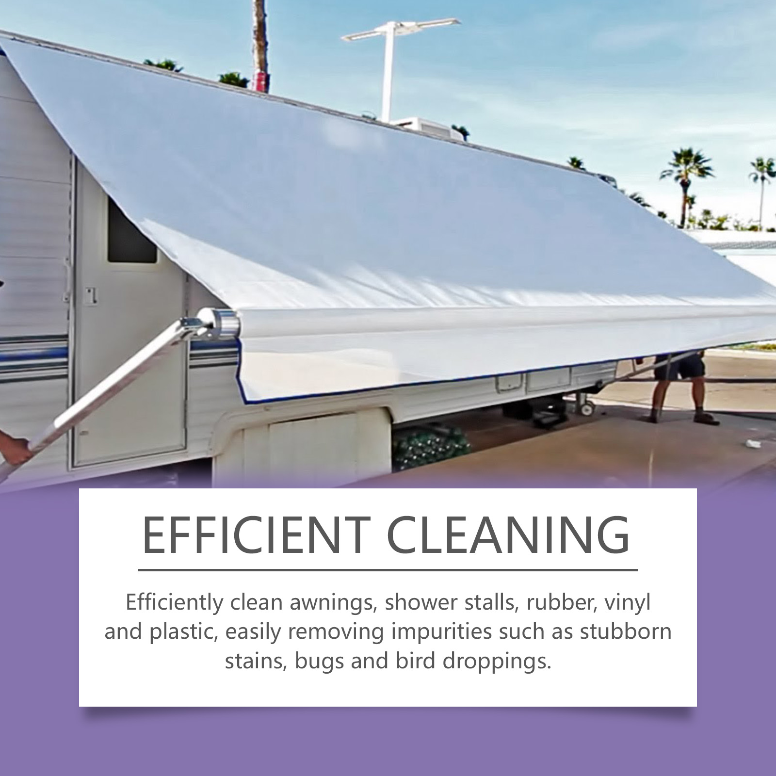 Rayhong Rv Awning Cleaner, Special Cleaner To Remove Stubborn Stains From Rv Awning Cloth - Image 3