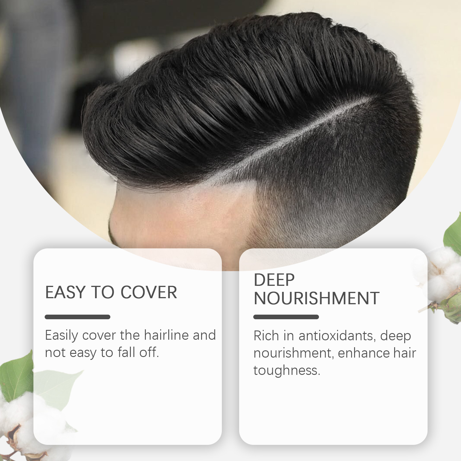 East Moon Hair Masking Cream Covers Hair Seams, Modifies And Fluffs Hair, Gently Moisturizes And Nourishes Hair - Image 3