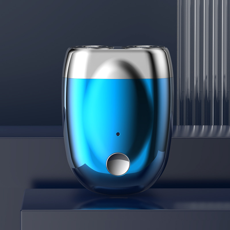 Double headed mini magnetic shaver portable men's electric shaver rechargeable electric shaver - Image 5