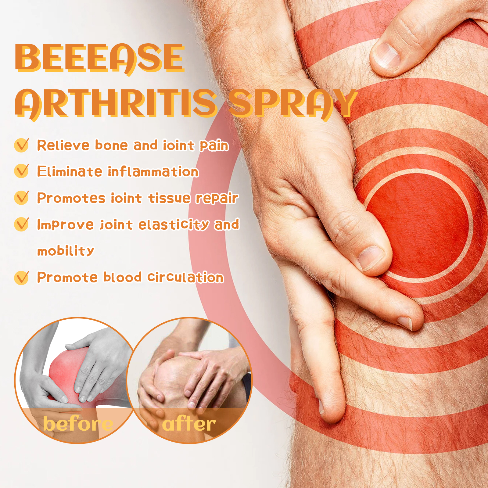 South Moon Beease Arthritis Spray, Relieve Joint Pain Shoulder Cervical Vertebra Lumbar Body Care Spray - Image 3