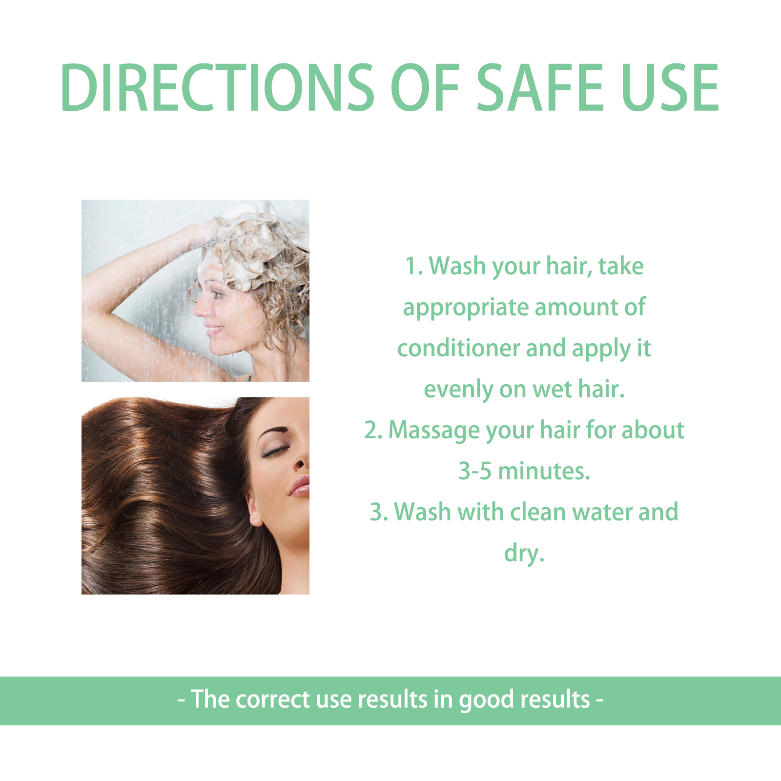 Hoegoa Hair Thickening Conditioner, Deep Moisturizing Repair Ironing And Dyeing Dry Hair And Frizzy Hair With Split Ends - Image 6