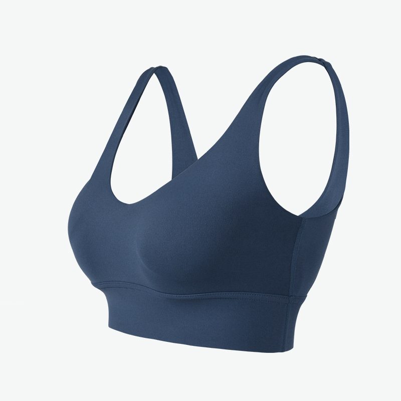 High intensity sports bra women's beautiful back top fitness vest running gathering shock-absorbing yoga bra - Image 8