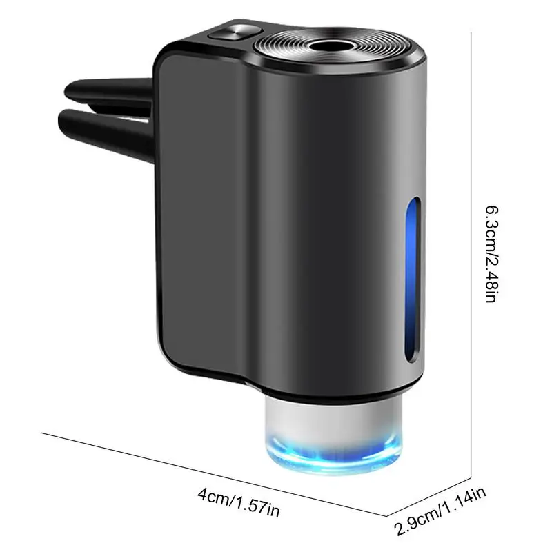 Car Vent Air Freshener Vent Clip Rechargeable Oil Diffuser For Car Automotive Interior Natural Oil Fragrance Long-Lasting For - Image 5