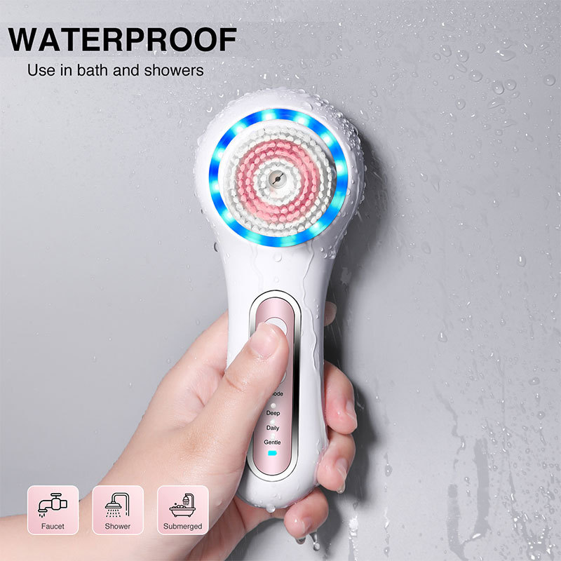 Electric facial brush for removing makeup and blackheads portable beauty tool multifunctional facial cleanser - Image 4