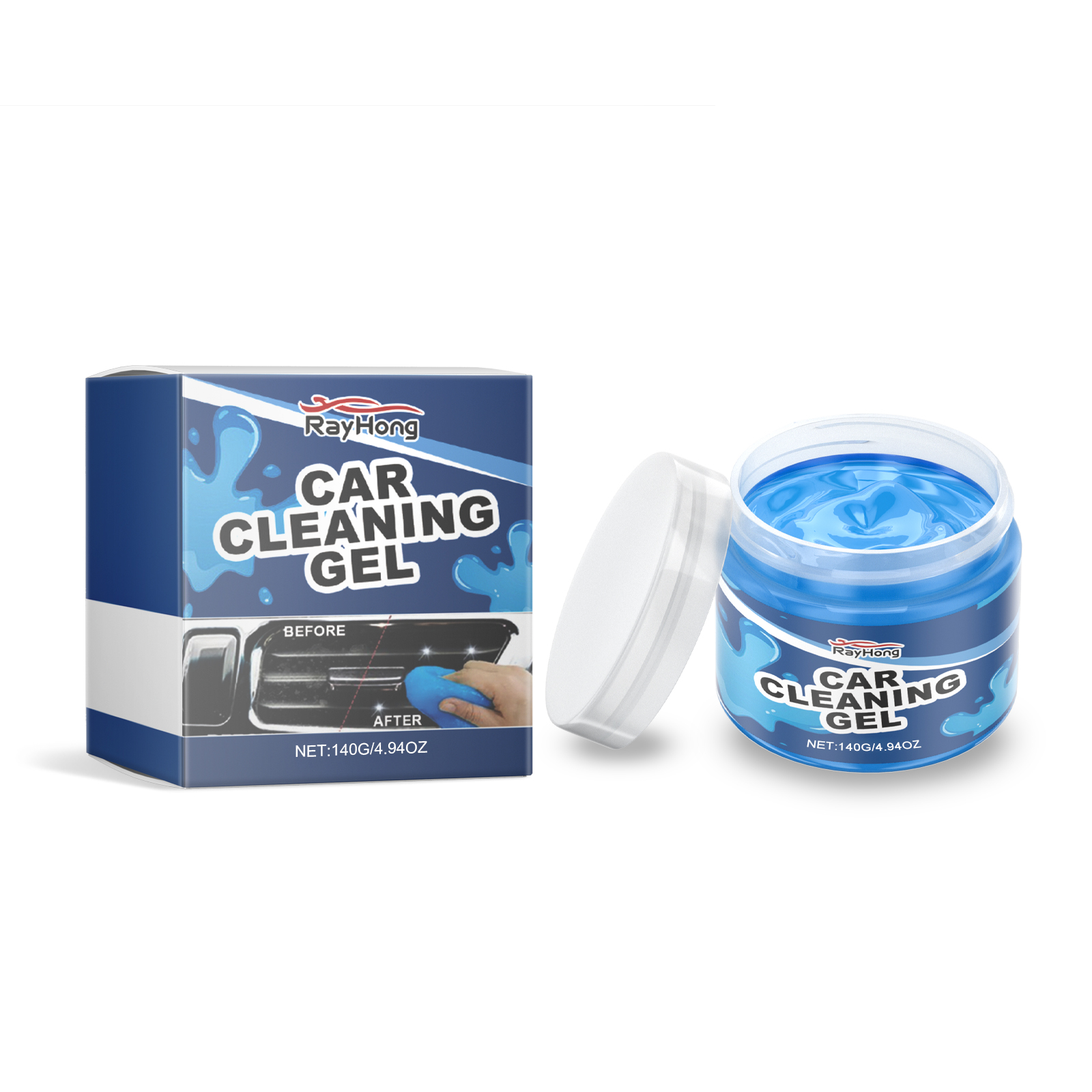 Rayhong Automotive Cleaning Gel Automotive Interior Gap Automotive Multi-Function Air Outlet Cleaning Soft Adhesive - Image 7