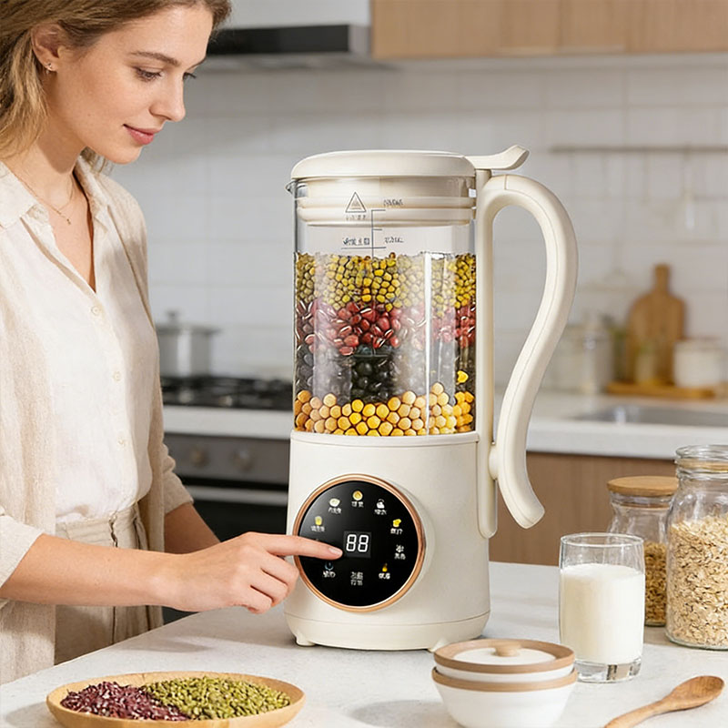 1.4L Nuts Milk Maker, Juicer and Soy Milk Machine with 16 Blades for Plant-Based Drinks, Oatmeal, Almond, Grains, and Beverages - Image 2