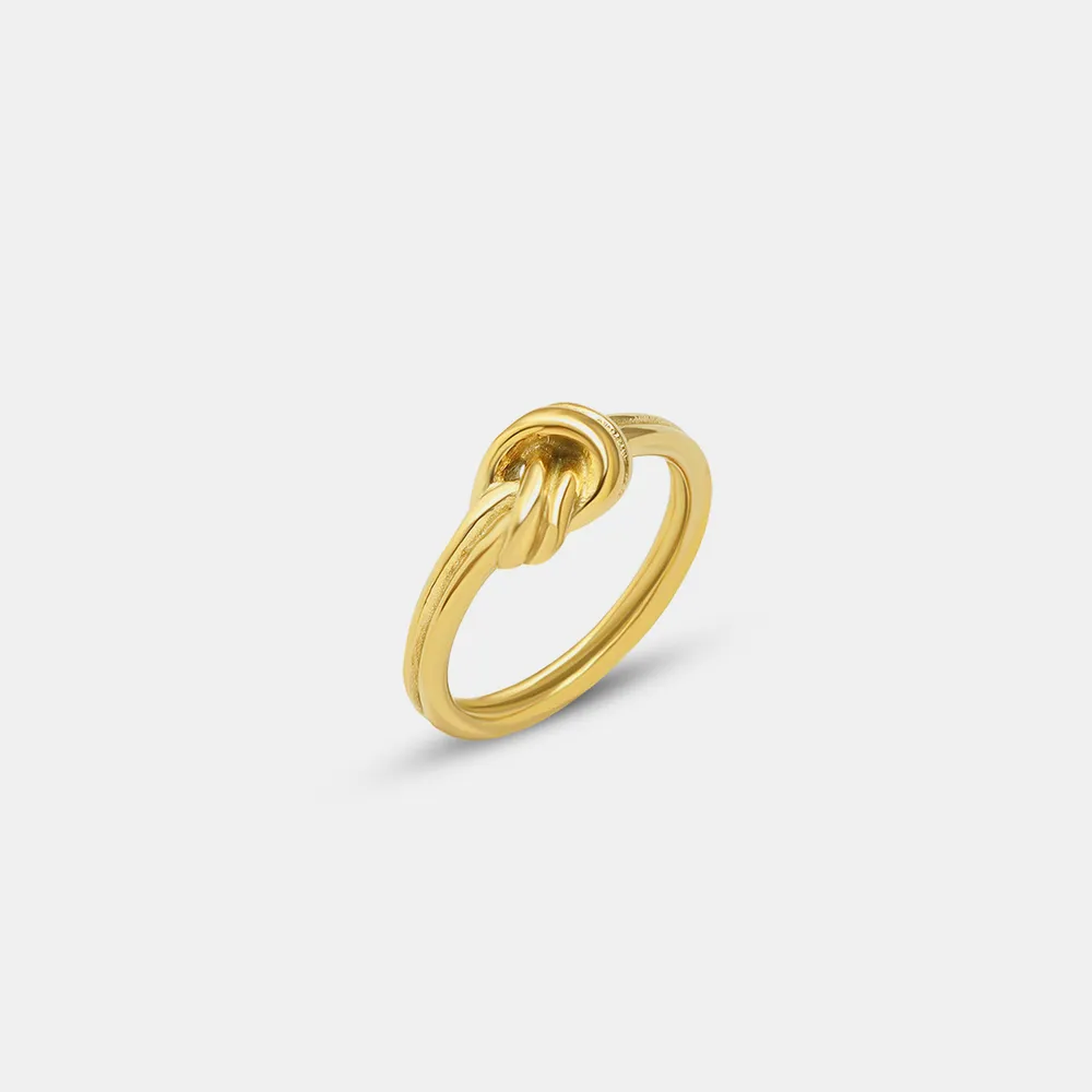 Titanium Steel Knot Ring - Image 4