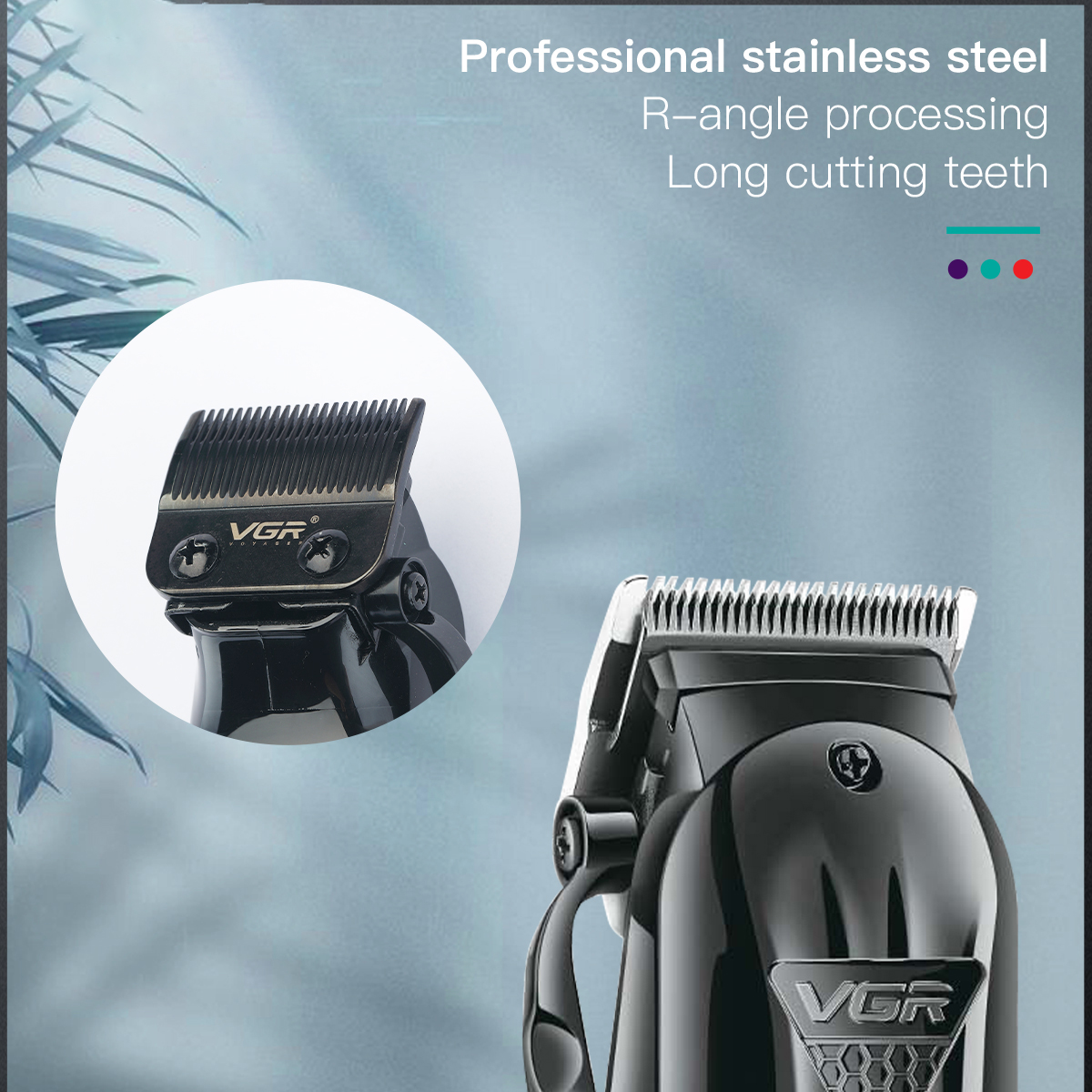 Electric Hair Clipper Fine Adjustment Gradual Change Electric Hair Salon Usb Rechargeable Household Electric Hair Clipper - Image 3