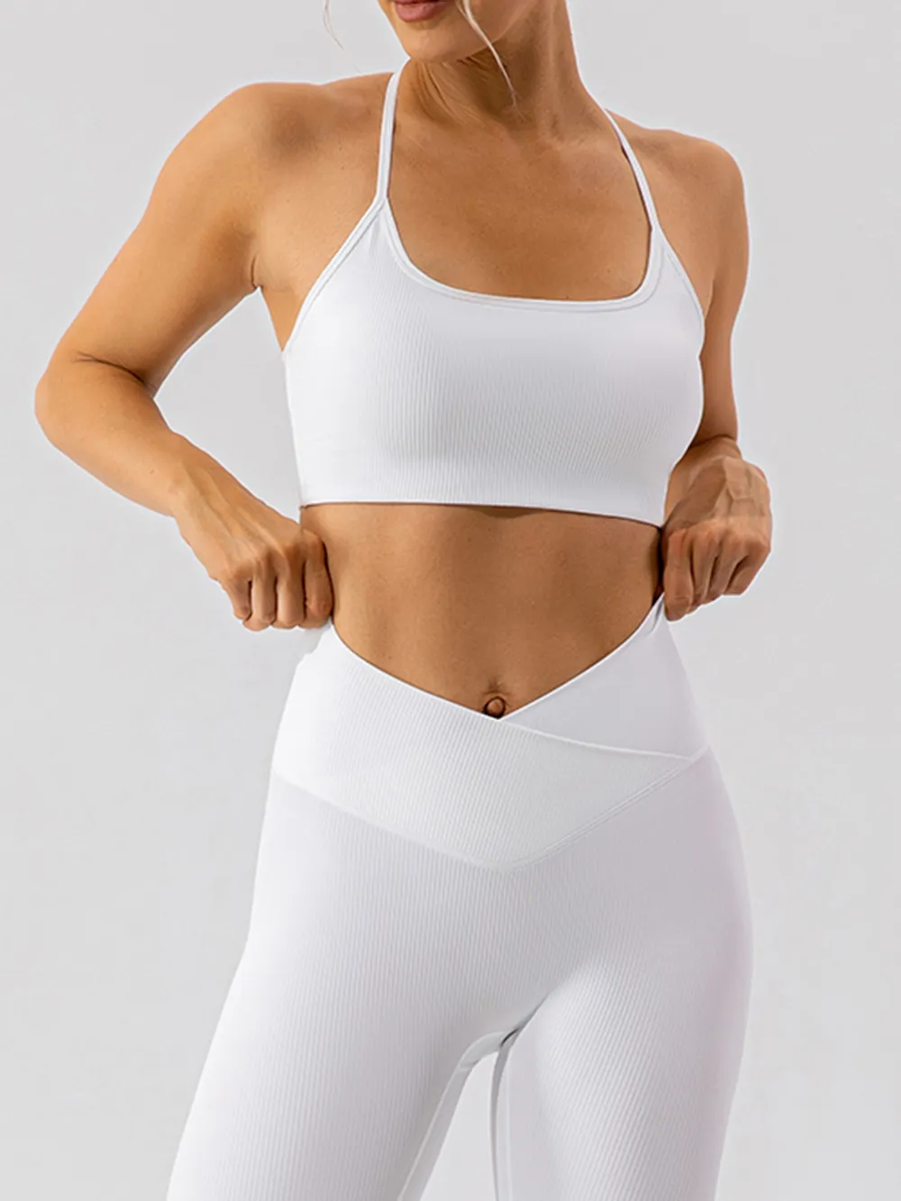 Tight fitting quick drying yoga clothes for training running beautiful back sports underwear for women - Image 13