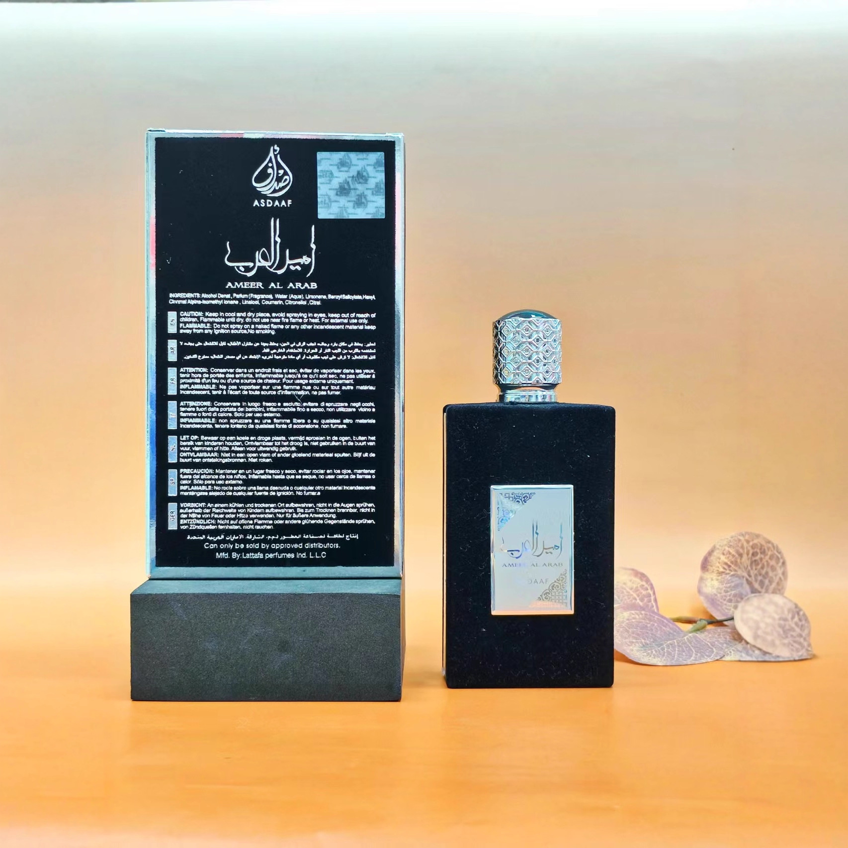 Arab princess men and women perfume Dubai Middle East red flannelette popular perfume - Image 3