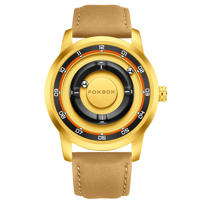 LIGE Fashionable Roman Numeral Men's Multi-Function Quartz Watch with Leather Strap and Water Resistance - Image 8