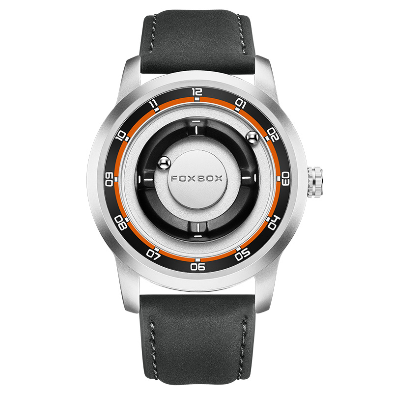LIGE Fashionable Roman Numeral Men's Multi-Function Quartz Watch with Leather Strap and Water Resistance - Image 7
