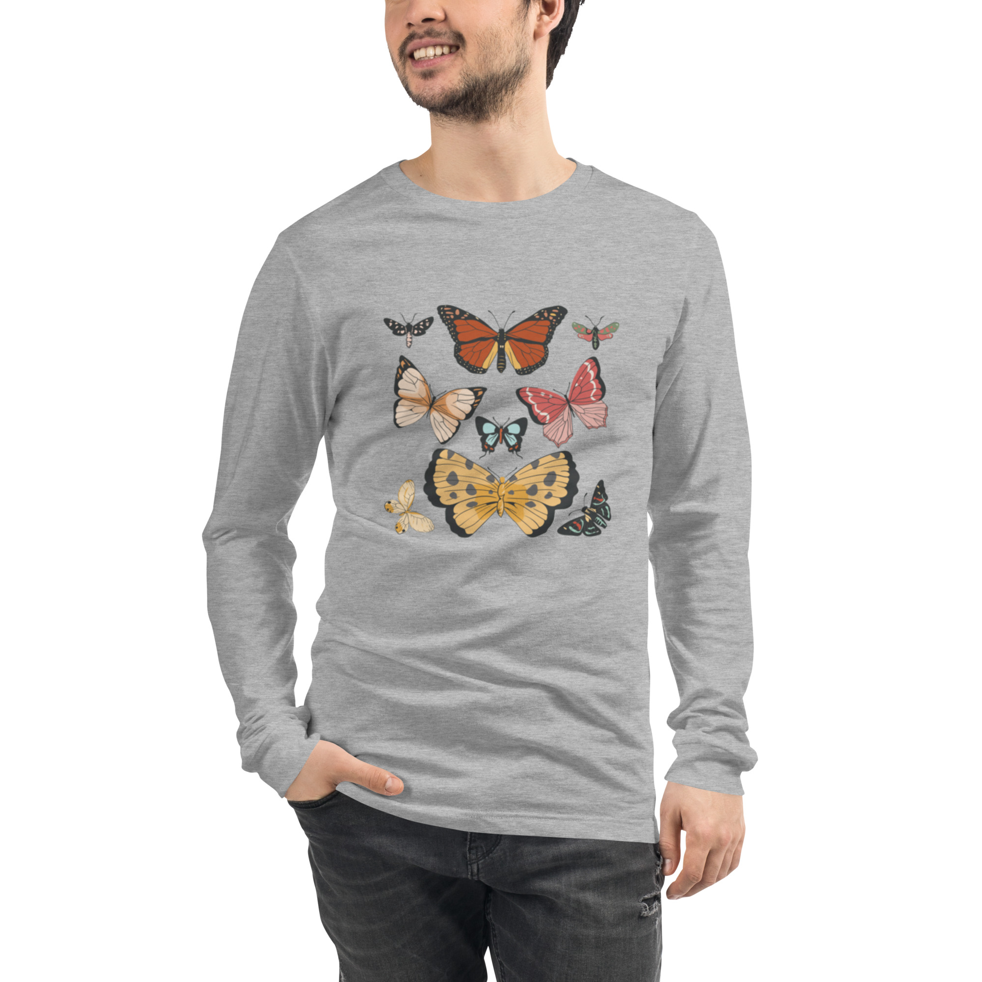 Unisex Long Sleeve Tee - Image 79