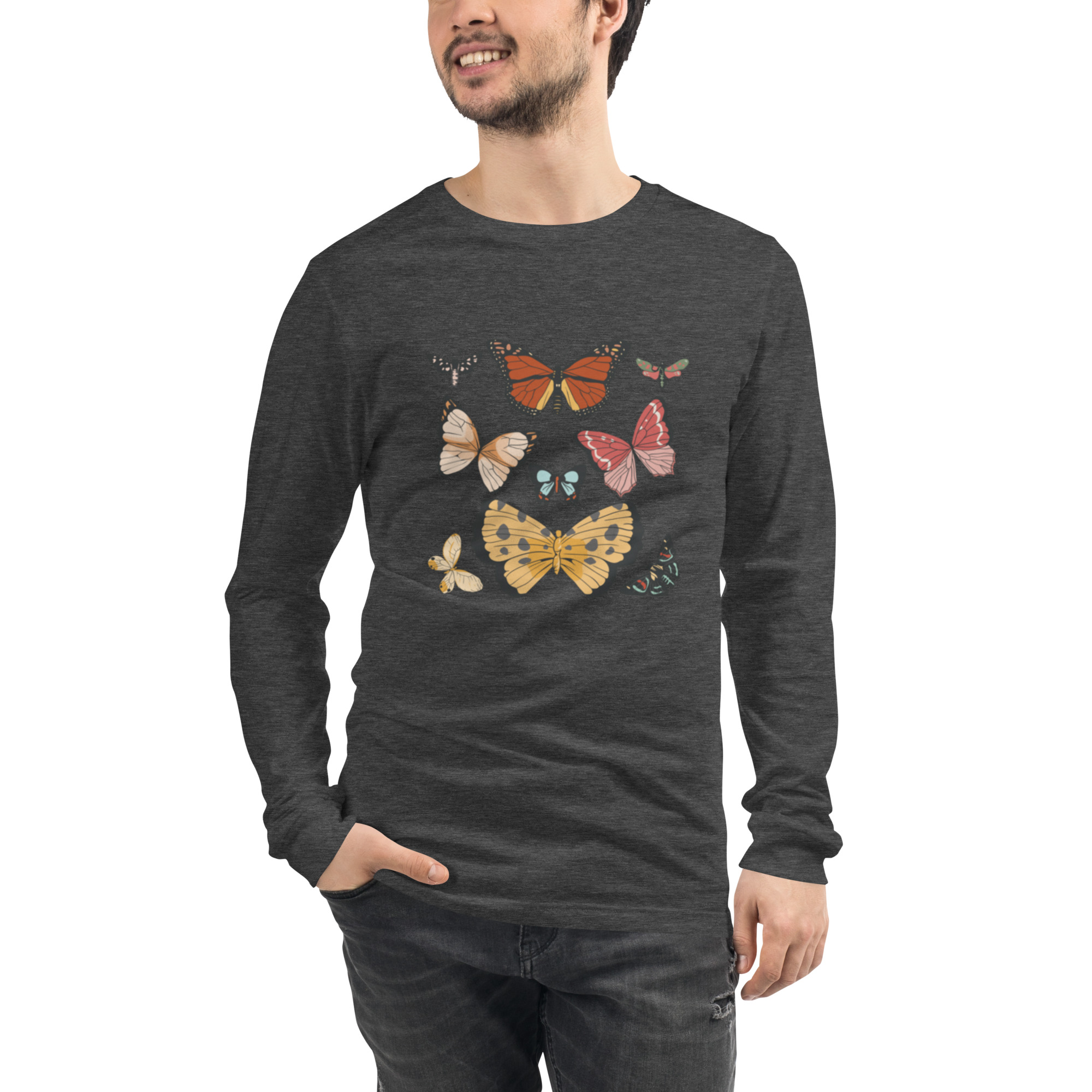 Unisex Long Sleeve Tee - Image 71