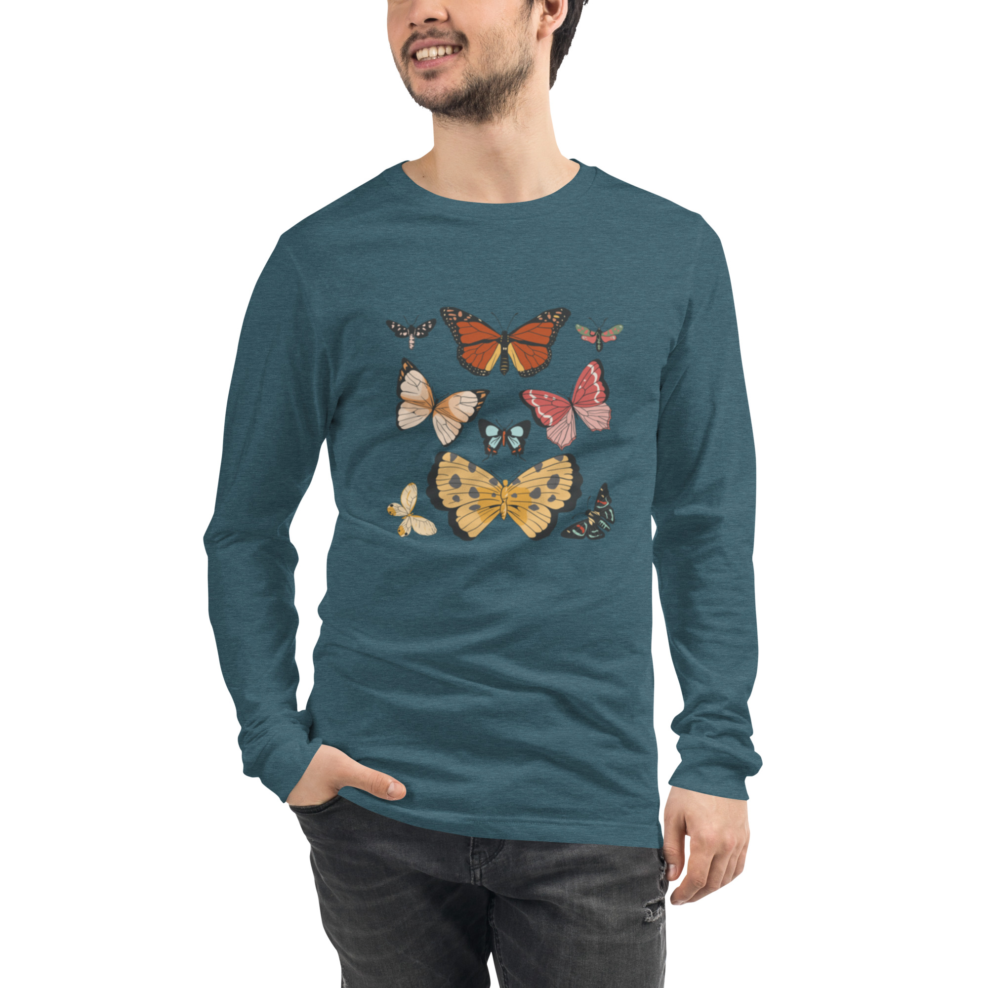 Unisex Long Sleeve Tee - Image 74