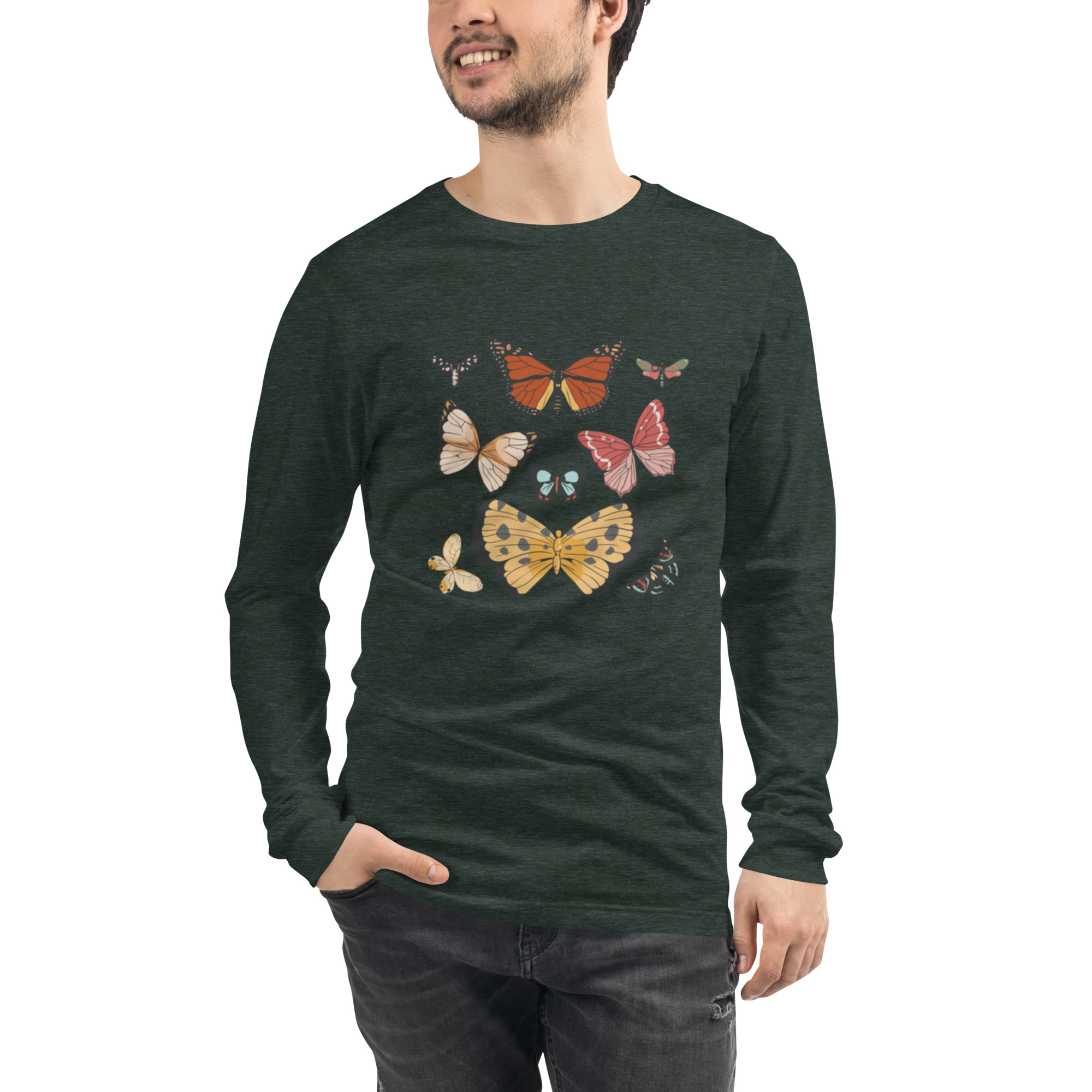 Unisex Long Sleeve Tee - Image 70
