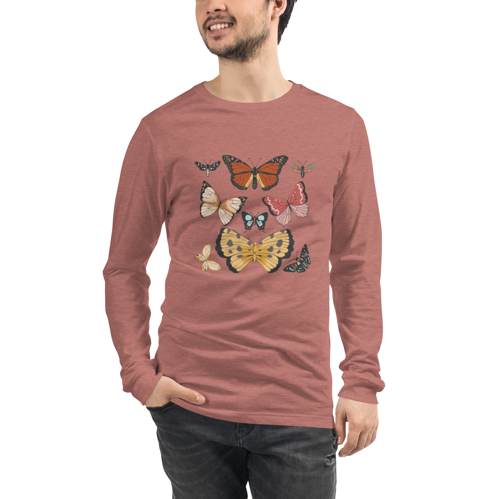 Unisex Long Sleeve Tee - Image 76