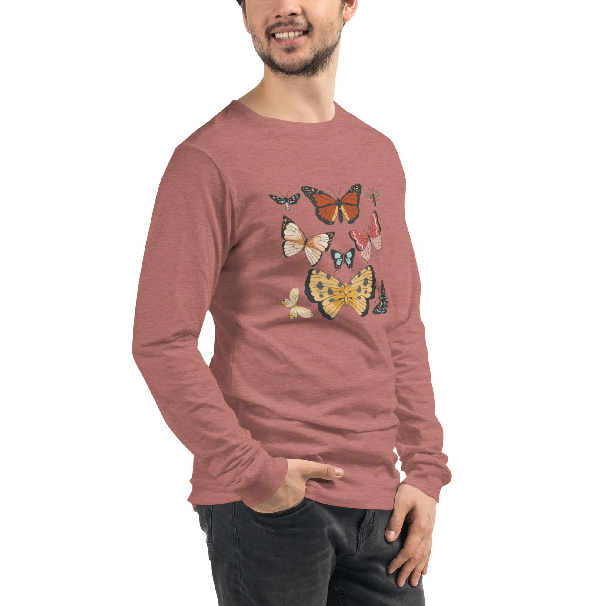 Unisex Long Sleeve Tee - Image 124