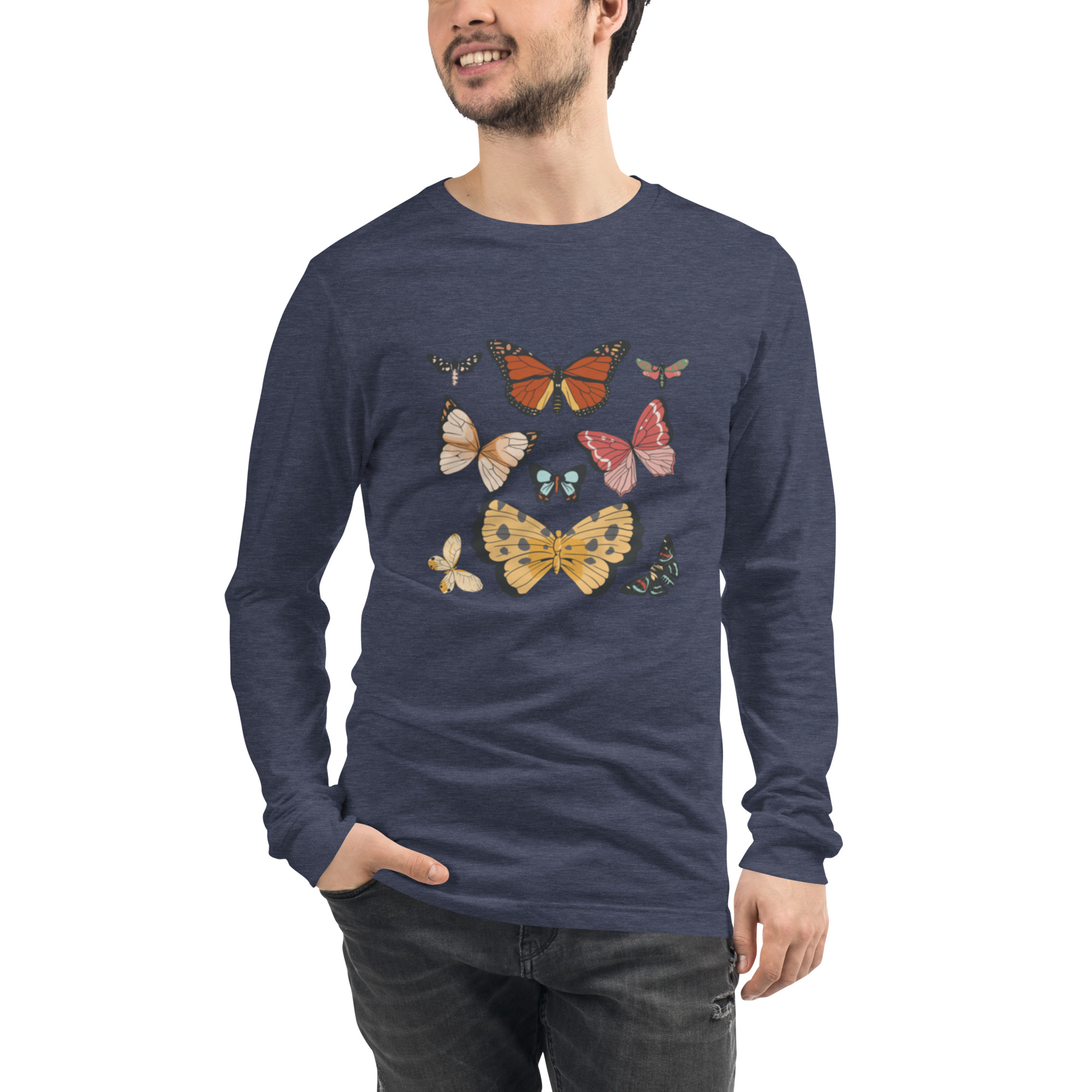 Unisex Long Sleeve Tee - Image 73