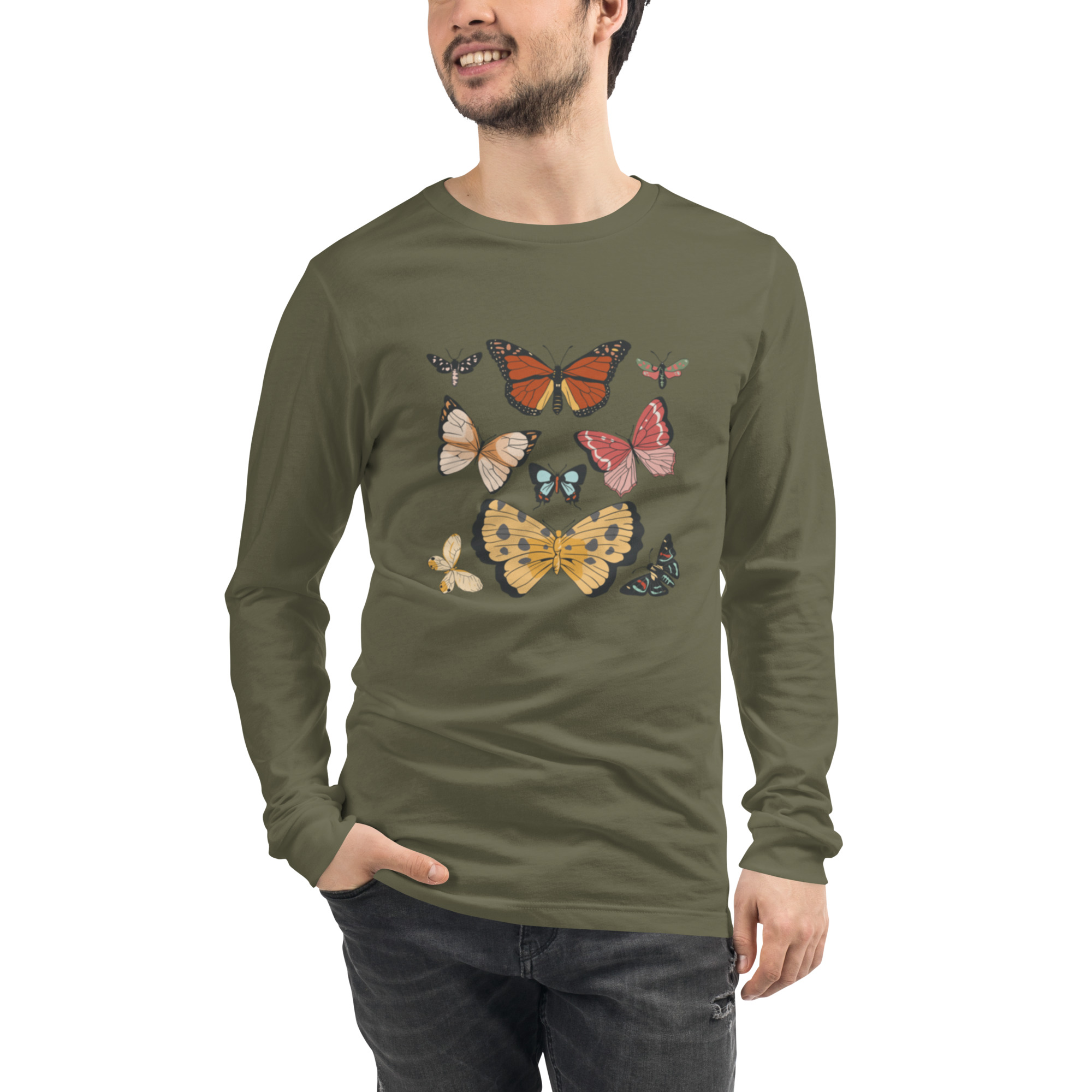 Unisex Long Sleeve Tee - Image 75