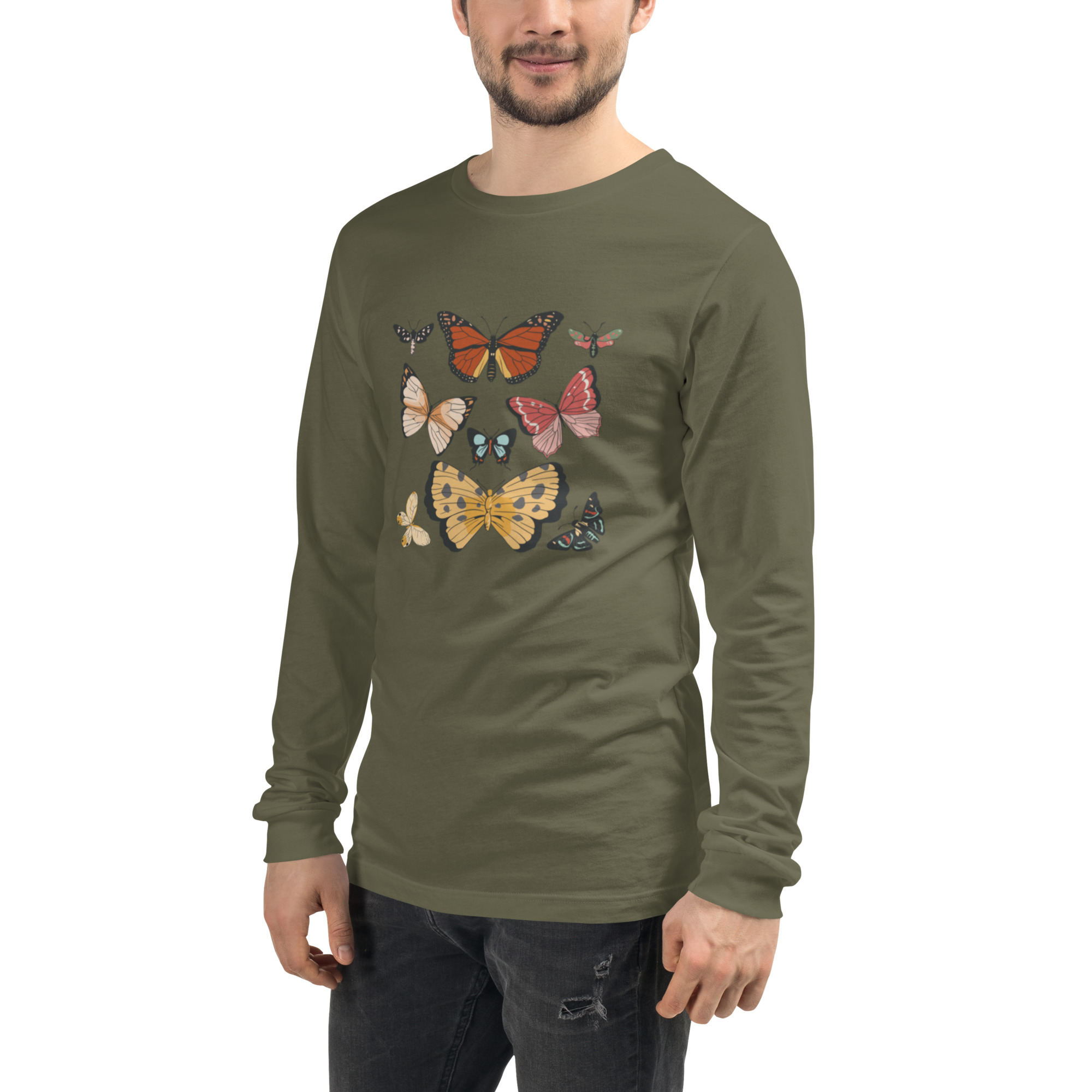 Unisex Long Sleeve Tee - Image 107