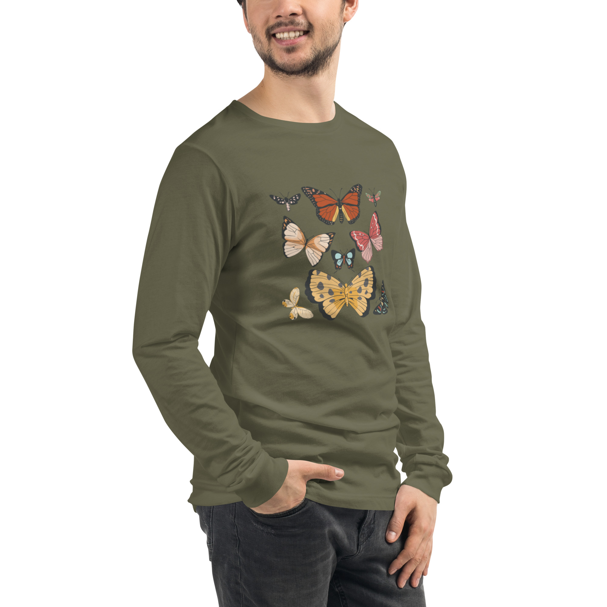 Unisex Long Sleeve Tee - Image 123
