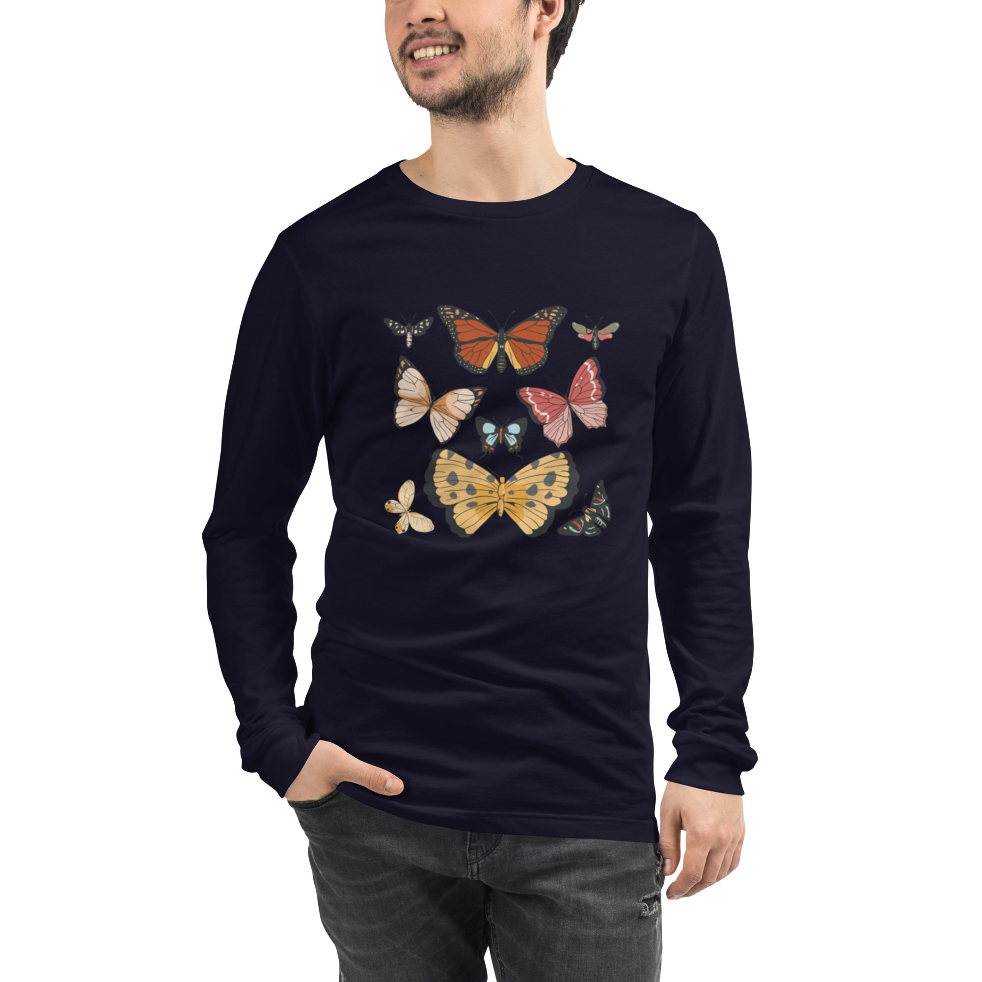 Unisex Long Sleeve Tee - Image 67
