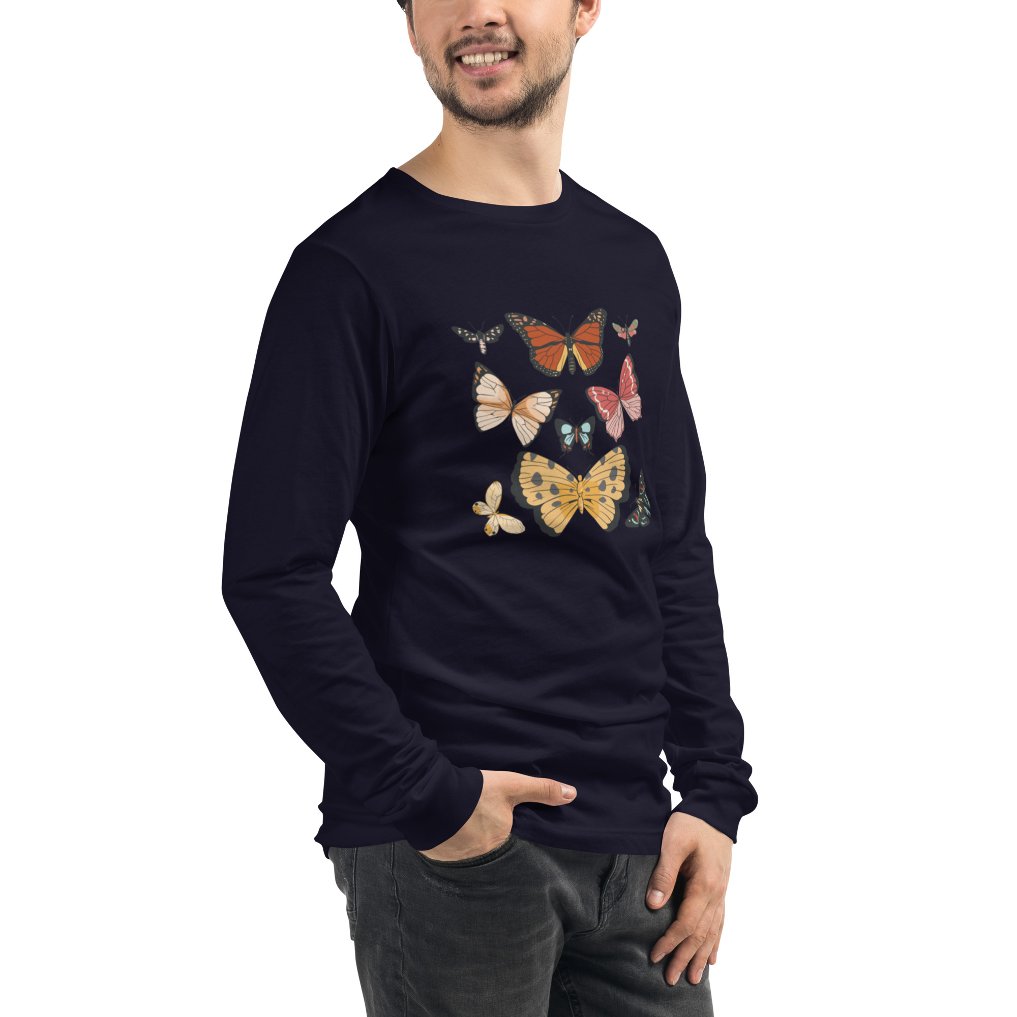 Unisex Long Sleeve Tee - Image 115