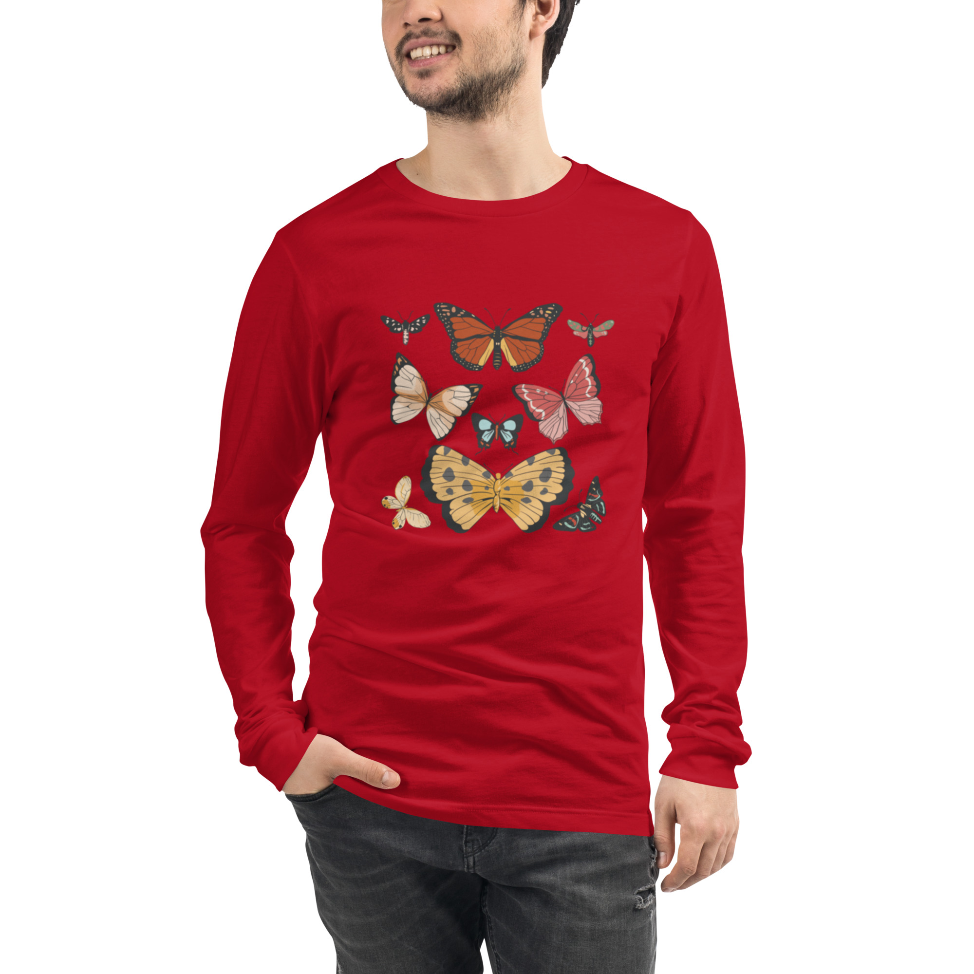Unisex Long Sleeve Tee - Image 69