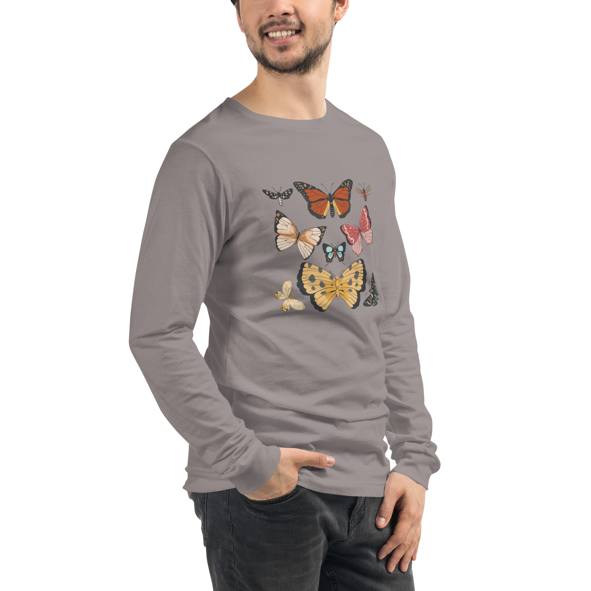 Unisex Long Sleeve Tee - Image 125