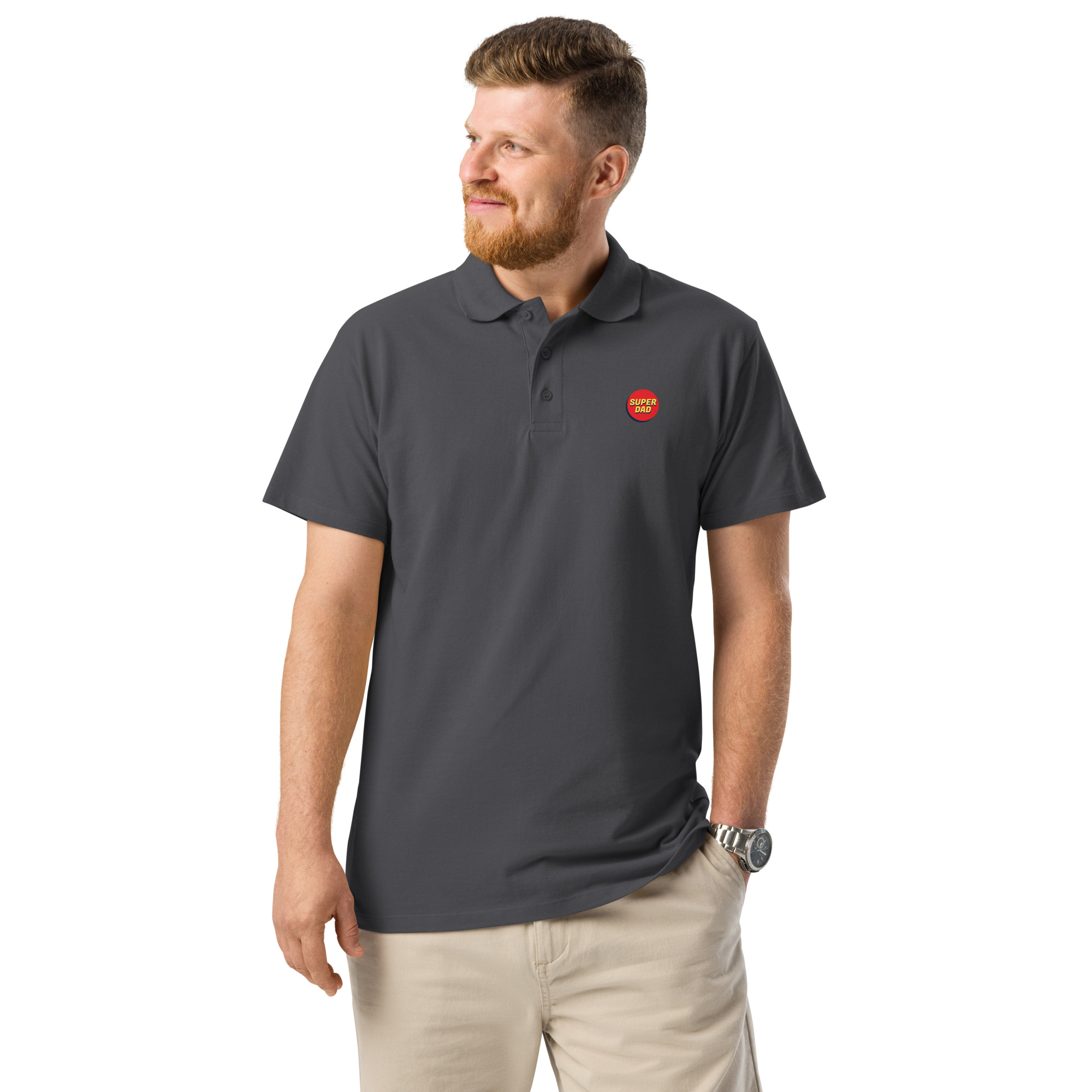 Premium pique polo shirt - Image 32