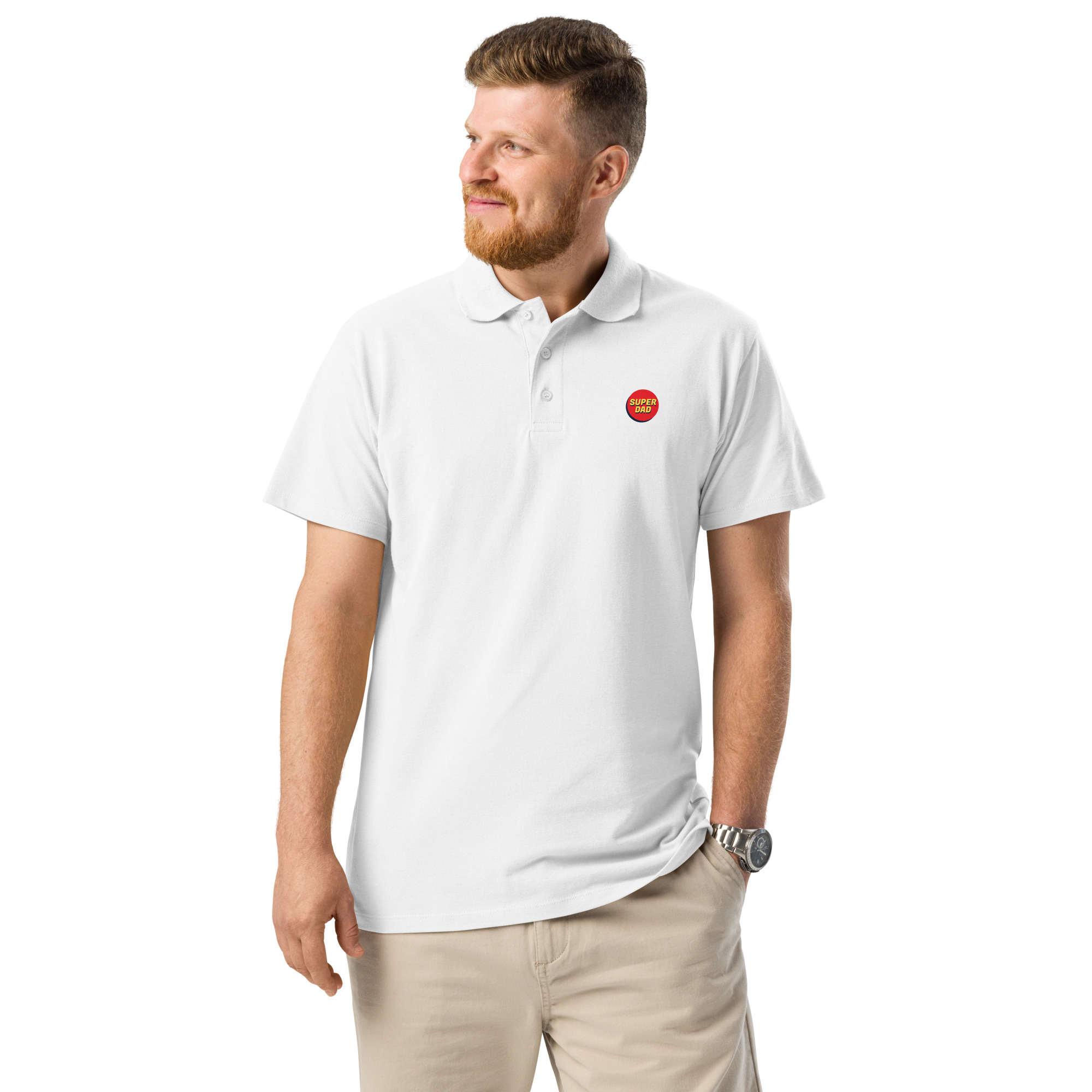 Premium pique polo shirt - Image 35