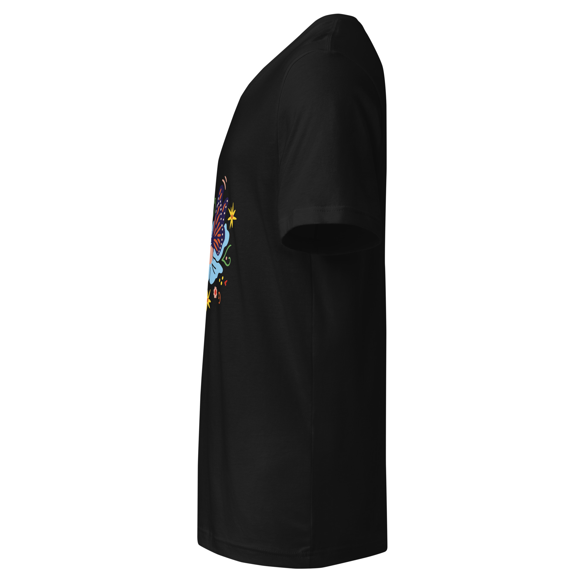 Unisex Short Sleeve V-Neck T-Shirt - Image 11